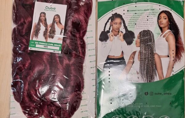 French Curl Braid 12x Outré Color 900